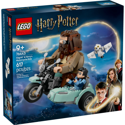 Конструктор Lego Harry Potter Поїздка Геґріда й Гаррі на мотоциклі (76443)