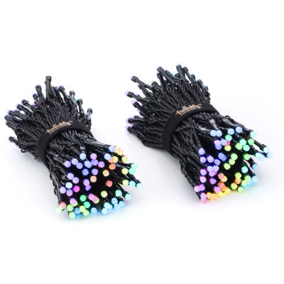 Гирлянда Twinkly Smart LED Strings RGB 250, BT   WiFi, Gen II, IP44 кабель че (TWS250STP-BEU) фото №2