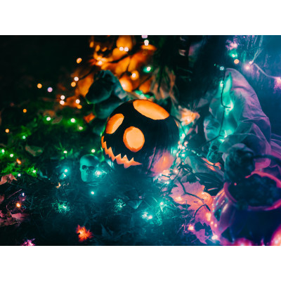 Гирлянда Twinkly Smart LED Strings RGB 250, BT   WiFi, Gen II, IP44 кабель че (TWS250STP-BEU) фото №6