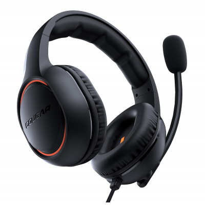 Наушники Cougar HX330 Black-Orange фото №6