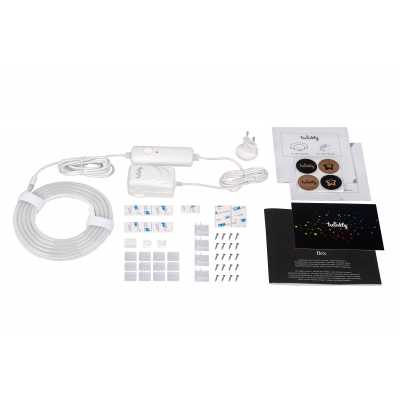 Гирлянда Twinkly Smart LED Flex RGB 200, IP20, 2м, кабель белый (TWFL200STW-WEU) фото №5