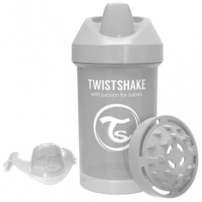 Пляшечка для годування Twistshake Поильник-непроливайка  300 мл 78278 серая (69891) фото №2