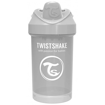 Пляшечка для годування Twistshake Поильник-непроливайка  300 мл 78278 серая (69891)