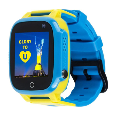 Smart годинник AmiGo GO008 GLORY GPS WIFI Blue-Yellow (976267) фото №2