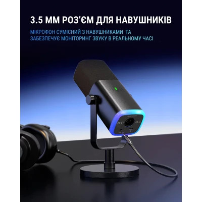 Микрофон Fifine AM8 USB Black (AM8) фото №11