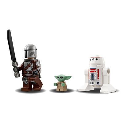 Конструктор Lego Star Wars Зоряний винищувач N-1 Мандо й Ґроґу (75410) фото №8
