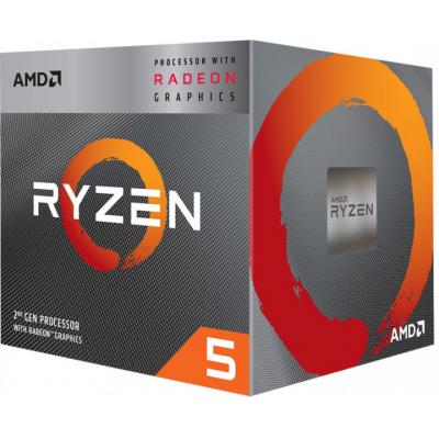 Процесор AMD  Ryzen 5 3400G (YD3400C5FHBOX)