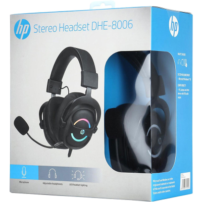 Наушники HP DHE-8006 Gaming 7.1 Sound USB Black (DHE-8006) фото №5