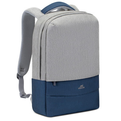 Сумка для ноутбука Riva Case 7562 Grey/Dark Blue фото №4