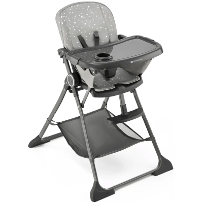 Стільчик для годування Kinderkraft Foldee Grey (5902533922437) фото №3