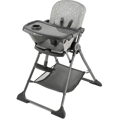Стільчик для годування Kinderkraft Foldee Grey (5902533922437)