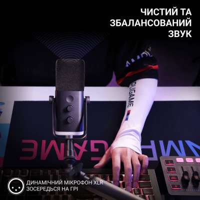 Мікрофон Fifine TAM8 USB Black (TAM8) фото №5