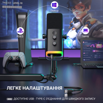 Мікрофон Fifine TAM8 USB Black (TAM8) фото №8