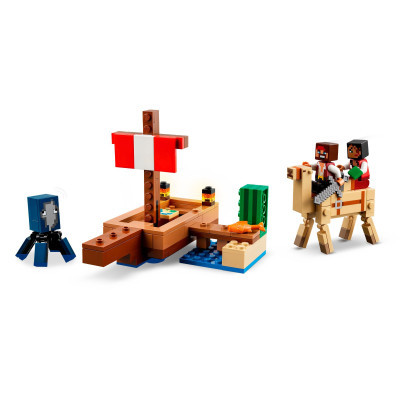 Конструктор Lego Minecraft Подорож на піратському кораблі (21259-) фото №3