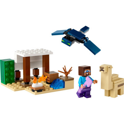 Конструктор Lego Minecraft Експедиція Стіва в пустелю 75 деталей (21251) фото №2