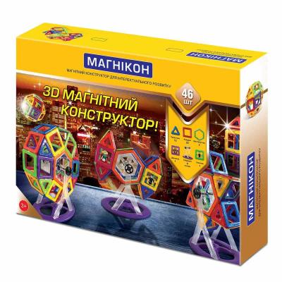 Конструктор Магнікон Конструктор  46 деталей (MK-46)