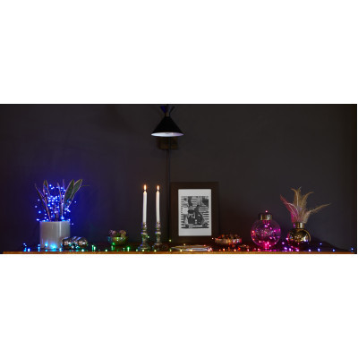 Гірлянда Twinkly Smart LED Strings RGBW 250, BT   WiFi, Gen II, IP44, кабель (TWS250SPP-TEU) фото №9