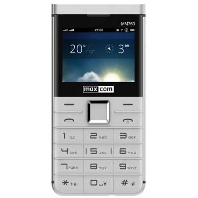 Мобильный телефон Maxcom MM760 White (5908235974897)