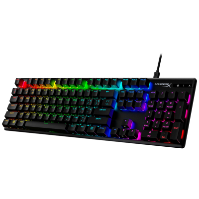 Клавіатура HyperX Alloy Origins Red USB RGB PBT ENG/RU (639N3AA) фото №3