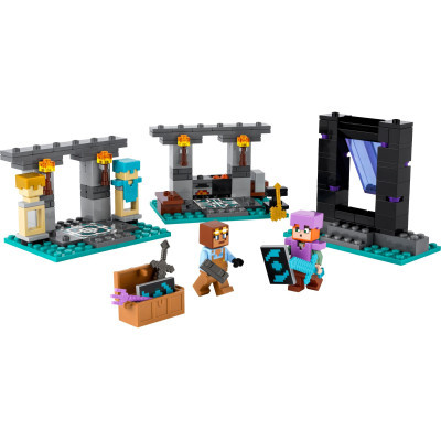 Конструктор Lego Minecraft Зброярня 203 деталей (21252) фото №2