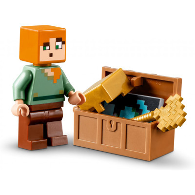 Конструктор Lego Minecraft Зброярня 203 деталей (21252) фото №7