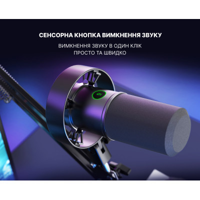Микрофон Fifine K688 USB Black (K688) фото №7