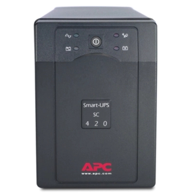 Источник бесперебойного питания APC Smart-UPS SC 420VA  (SC420I) фото №2
