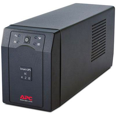 Источник бесперебойного питания APC Smart-UPS SC 420VA  (SC420I)