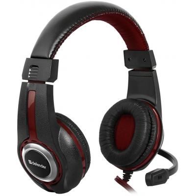 Навушники Defender Warhead G-185 Black-Red (64106) фото №2