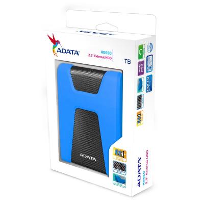 Внешний жесткий диск Adata 2.5" 2TB  (AHD650-2TU31-CBL) фото №5