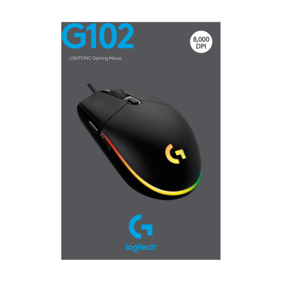 Комп'ютерна миша Logitech G102 Lightsync Black (910-005823) фото №10