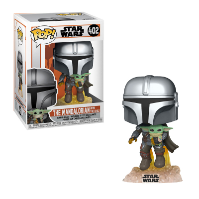 Іграшкова фігурка Funko Pop Мандалорець, що летить з малюком (50959) фото №2