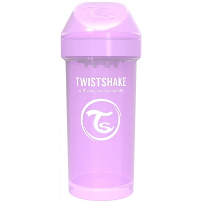 Пляшечка для годування Twistshake Поильник-непроливайка  360 мл 78282 лавандовая (69896)