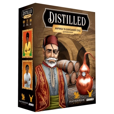 Настольная игра Geekach Games Distilled. Африка та Близький Схід (Distilled: Africa & Middle East) (GKCH066AM)