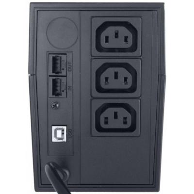 Джерело безперебійного живлення Powercom RPT-1000AP IEC фото №4