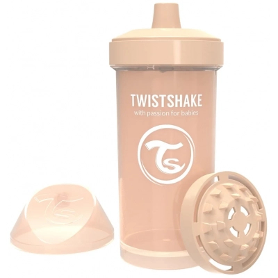 Пляшечка для годування Twistshake Поильник-непроливайка  360 мл 78283 бежевая (69897) фото №2
