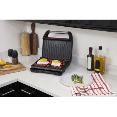Гриль Russell Hobbs George Foreman 25040-56 Steel Grill Red l Medium фото №9