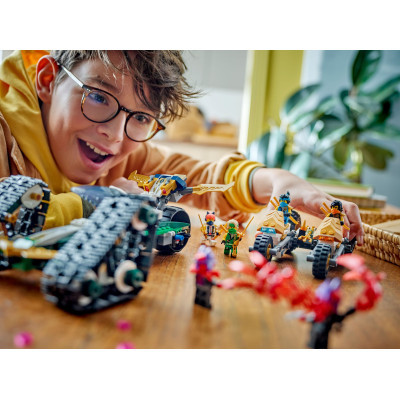 Конструктор Lego Ninjago Комбі-автомобіль команди ніндзя (71820) фото №11
