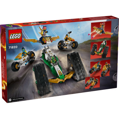 Конструктор Lego Ninjago Комбі-автомобіль команди ніндзя (71820) фото №9