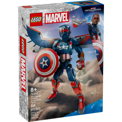 Конструктор Lego Marvel Фігурка Сем Вілсон Капітан Америка (76296)