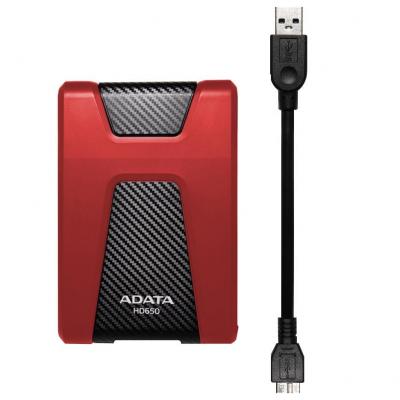 Внешний жесткий диск Adata 2.5" 2TB  (AHD650-2TU31-CRD) фото №4