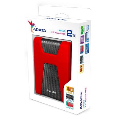 Внешний жесткий диск Adata 2.5" 2TB  (AHD650-2TU31-CRD) фото №6