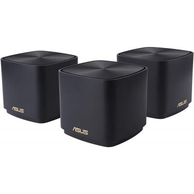 Маршрутизатор Asus ZenWiFi XD4 3PK black AX1800 1xGE LAN 1x1GE WAN WPA3 OFDMA M (XD4-3PK-BLACK)