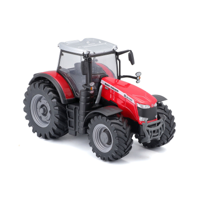 Машини Bburago Трактор Massey Ferguson 8740S 10 см (18-31613) фото №3