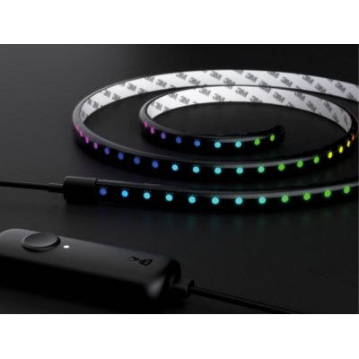 Гирлянда Twinkly Smart LED Line RGB удлинитель TWL100STW-BEU 1,5м, Gen II, IP (TWL100ADP-B) фото №3