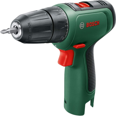 Шуруповерт Bosch 0.603.9D3.007 EasyDrill 1200, 12В, 2х1.5Ач, 30Нм, набір свердл і біт, 0.94кг, кейс