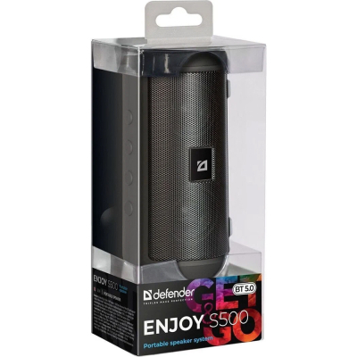 Портативна колонка Defender Enjoy S500 10Вт Black (65682) фото №5