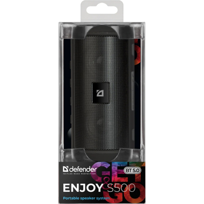 Портативна колонка Defender Enjoy S500 10Вт Black (65682) фото №6