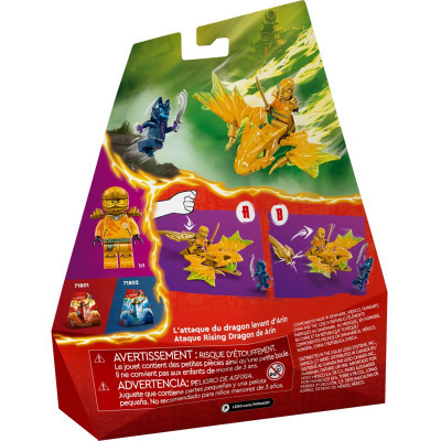 Конструктор Lego NINJAGO Атака повсталого дракона Аріна 27 деталей (71803) фото №4