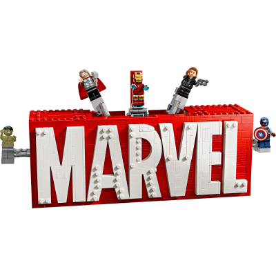 Конструктор Lego Super Heroes Логотип і мініфігурки MARVEL (76313) фото №2